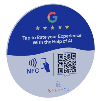 Google Reviews - Table Stickers